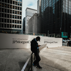 JPMorgan Chase and Olympics logos