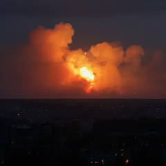 Explosions at airfields in Crimea
