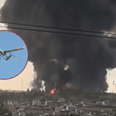 Ukrainian drones attack oil refinery in Russia