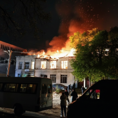 Нічна атака дронів на Одесу