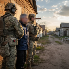 Военный открыл огонь по машине