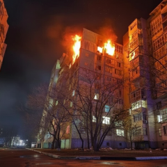 Пожежі у висотках під Одесою