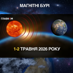Магнітні бурі 1-2 травня: сонячна активність