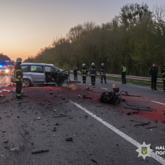 Аварія на Черкащині: загинули військові і цивільний