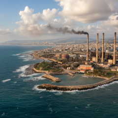 Image: oil tanks and oil tankers