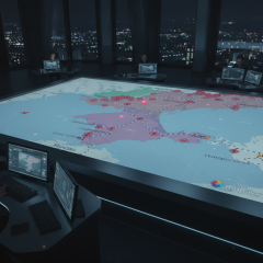 Radars, warehouses and UAV control points