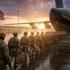 Withdrawal of troops from Germany to USA
