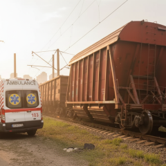Підліток на даху електрички у Вінниці