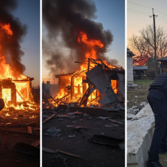 Rescuers in Poltava region
