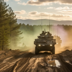 Военные учения НАТО в Латвии