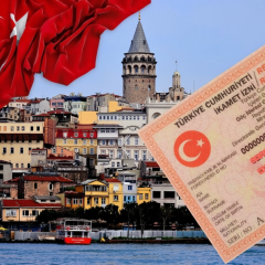 Image with icons of passport fees