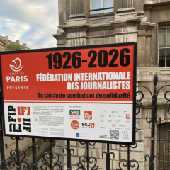 Opening of exhibition in Paris about Ukrainian journalists