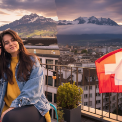 Ukrainian woman dreams of Switzerland