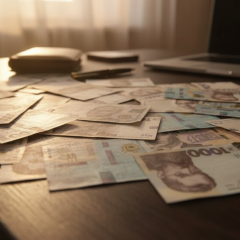 Decrease in counterfeit hryvnia level