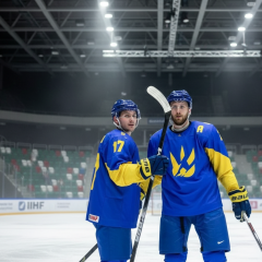Збірна України з хокею програє Казахстану