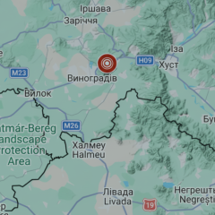 Дім зруйнований від землетрусу на Закарпатті