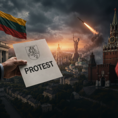 Литва передала ноту протеста