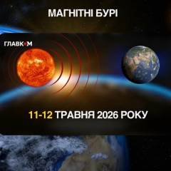 Магнітні бурі над Україною 11-12 травня