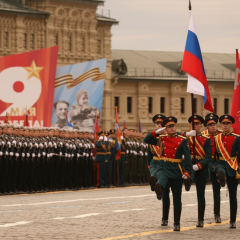 Putin's parade without equipment