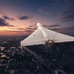 Russian drones attacking Kyiv and Kharkiv