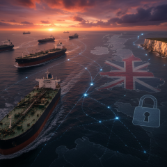 Russian shadow fleet in British waters