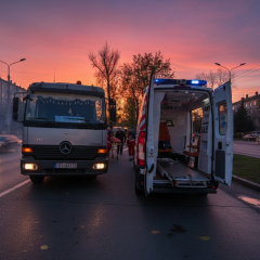 Дівчинку збивла вантажівка в Ірпені