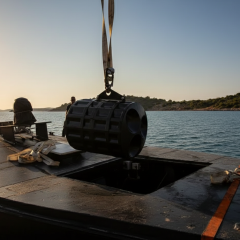 Український морський дрон з вибухівкою