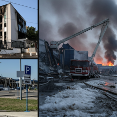 Russian strike on Coca-Cola and Boeing factories