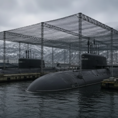 Atomic submarines in dron nets