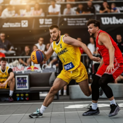 Ukraine's 3x3 basketball team for the 2026 season