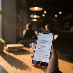 AI assistant in action in the photo