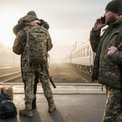 Планшет з законопроєктом про мобілізацію