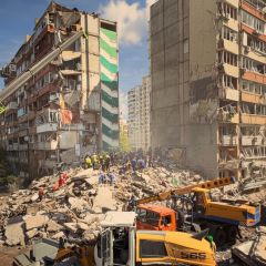 Rocket strike on Kyiv: first casualties