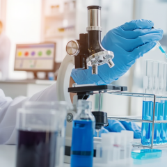 Laboratory soared with Ukrainian national celebrating Science Day