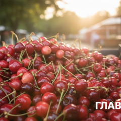 Свіжа полуниця на ярмарці у Києві