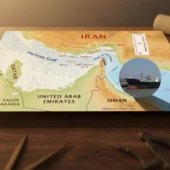Ormus Strait blockade: 2 billion barrels of oil lost
