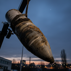 Underground shelters in Kyiv at 95 meters