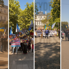 Сутички на ЛГБТ-прайді в Одесі