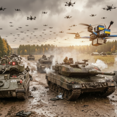 Ukrainian drones defeated NATO training