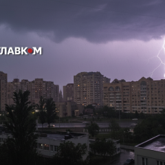 Киев: грозы с градом и шквалы