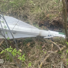 Радиация на обломках ракеты Р-60