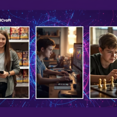 Ukrainian students creating businesses in MindCraft
