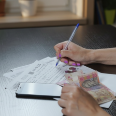 Ukrainians pay for heating and water