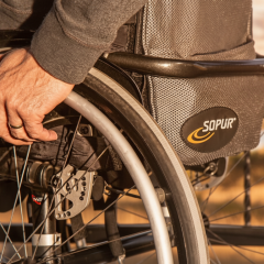 Scheme of pension sizes for disabled people