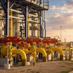 Critical gas shortage in Europe due to pipeline blockade