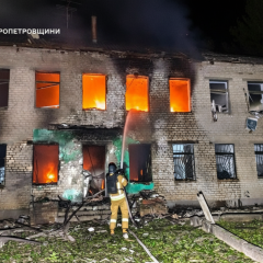Эвакуация жителей с Днепропетровщины