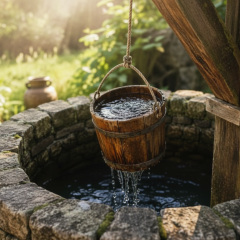 Вода з крану стікає на землю