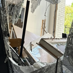 Night shelling in Kyiv damaged ARD studio