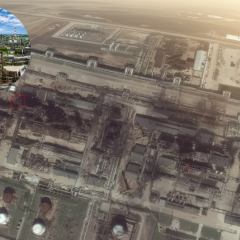 Спутниковые снимки разрушения НПЗ в Рязани