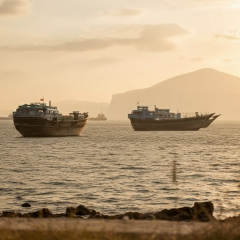 First tankers break the blockade of the Strait of Hormuz